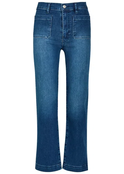 Frame Le Sleek Straight-leg Jeans In Blue