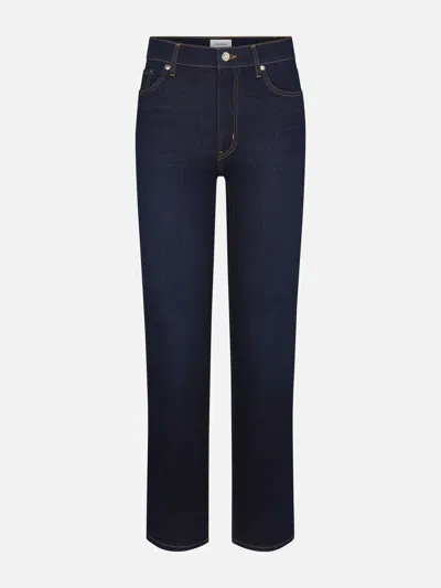 Frame Le Sleek Straight Jeans Stargirl In Blue