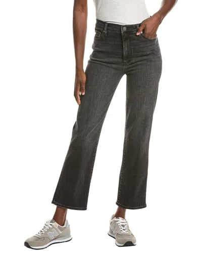 Frame Le Sleek Straight Starship Jean In Black