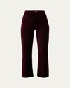 Frame Le Sleek Straight Velvet Jeans