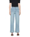 Frame Le Slim Palazzo Bardot Pocket Wide Leg Jeans In Wilson