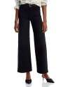 FRAME LE SLIM HIGH RISE PALAZZO JEANS IN BLACKTHORN