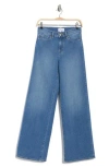 Frame Le Slim High Waist Wide Leg Palazzo Jeans In Geneva