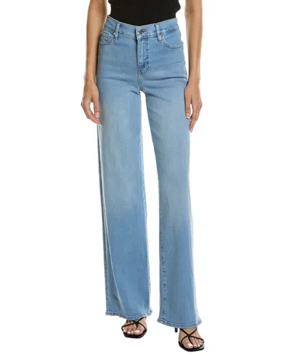 Frame The Pencil Crop Faded High-rise Slim-leg Jeans In Blue