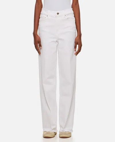 Frame Le Slim Jeans In White