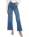 Frame Denim Le Slim Palazzo Ionview Sailor Jean In Blue