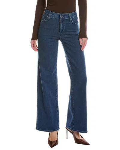 Frame Le Slim Loner Palazzo Jean In Blue
