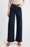 Frame Le Sleek Straight High Rise Cropped Jeans In Stargirl In Stargirl