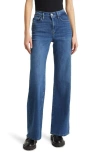 Frame Le Slim Palazzo Ankle Jeans In Temple