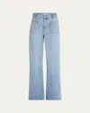 Frame Le Pixie Slim Palazzo Jean In Wilson Clean