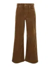 Frame Le Slim Palazzo Pants In Beige