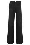 Frame The Arrow High Waist Straight Leg Jeans In Blackthorn