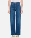 Frame Le Slim Palazzo Pants In Thunderstorm In Blue