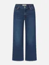 Frame Le Slim Palazzo Crop Jeans In Blue