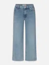 Frame Womens Indio The Ruler High-rise Straight-leg Stretch-denim Jeans In Blue