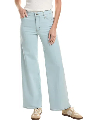 Frame Denim Le Slim Palazzo Feather Jean In Blue