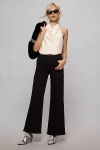 Frame Le Palazzo High-rise Wide-leg Jeans In Black