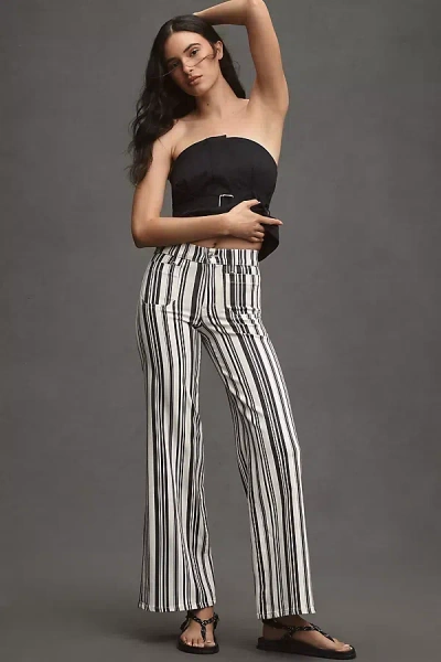 FRAME LE SLIM PALAZZO HIGH-RISE WIDE-LEG JEANS