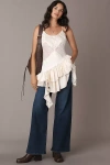 Frame Le Slim Palazzo High-rise Wide-leg Jeans In Blue