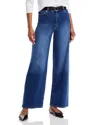 Frame Le Slim Palazzo Jeans In Thunderstorm