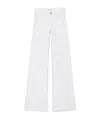 Frame Le Baggy Palazzo High Waist Wide Leg Jeans In White