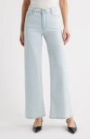 Frame Le Slim Palazzo High Waist Wide Leg Jeans In Blue