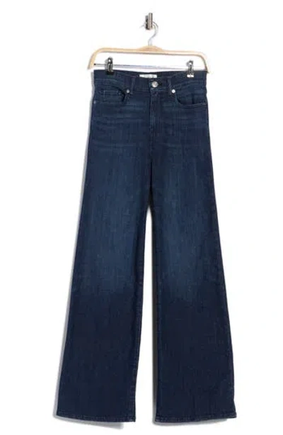 Frame Le Slim Palazzo High Waist Wide Leg Jeans In Blue