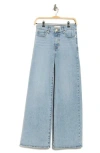 Frame Le Slim Palazzo High Waist Wide Leg Jeans In Blue