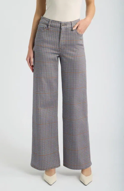 Frame Le Slim Palazzo High Waist Wide Leg Jeans In Green