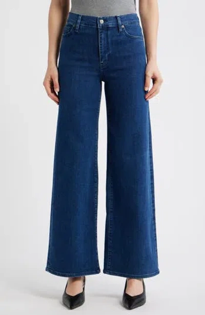 Frame Le Slim Palazzo High Waist Wide Leg Jeans In Loner