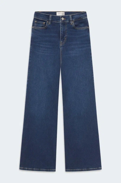Frame Le Slim Palazzo In Femma In Blue