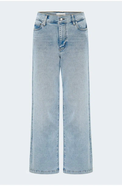 Frame Le Slim Palazzo In Tribute In Blue