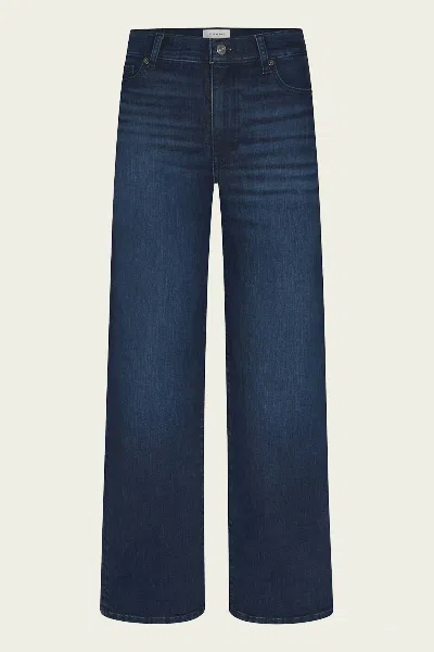 Frame Le Slim Palazzo Crop Jeans In Blue