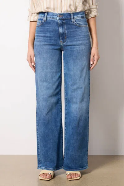 Frame Le Slim Palazzo Jean In Canals In Blue