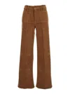 Frame Le Slim Palazzo Jeans - Brown In Brown