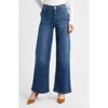 Frame Le Slim Palazzo Bardot Pocket Jeans