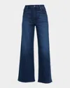 Frame Le Slim Palazzo Jeans In Blue