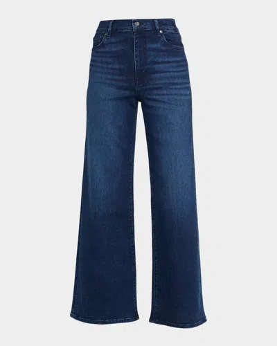 Frame Le Slim Palazzo Jeans In Blue