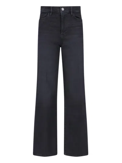 Frame Le Sleek Straight High Rise Cropped Jeans In Kerry