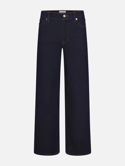 Frame Le Slim Palazzo Jeans In Blue