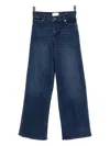 Frame Le Slim Palazzo Jeans In Blue