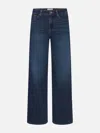 Frame Le Slim Palazzo Jeans In Blue
