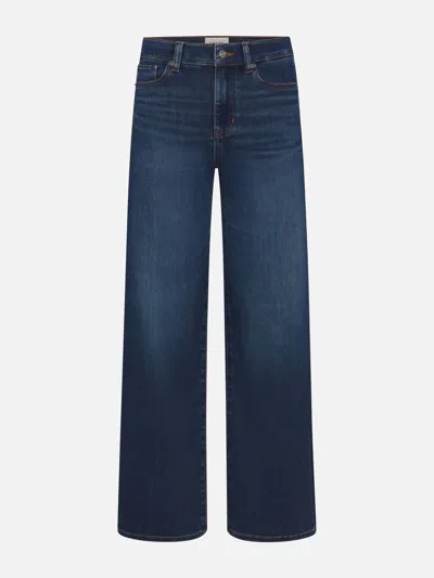 Frame Le Slim Palazzo Jeans In Blue