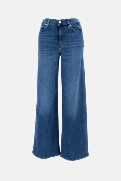 Frame Le Slim Palazzo Jeans In Blue