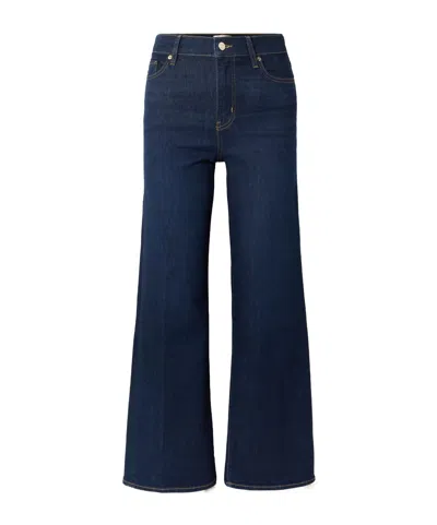 Frame Le Slim Palazzo Jeans In Blue