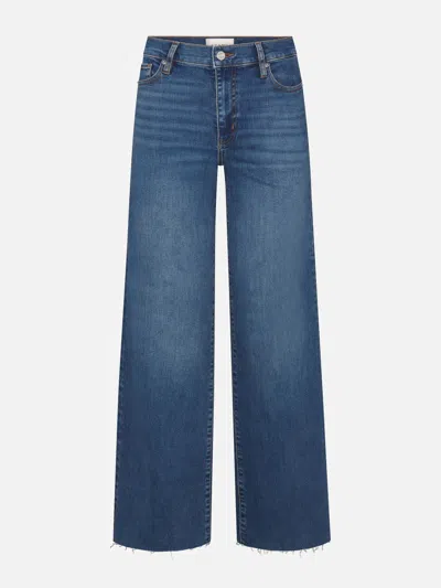 Frame Le Slim Palazzo Jeans In Blue