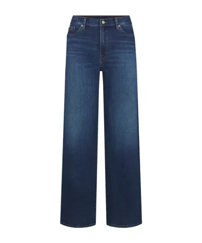 Frame Le Slim Palazzo Jeans In Blue