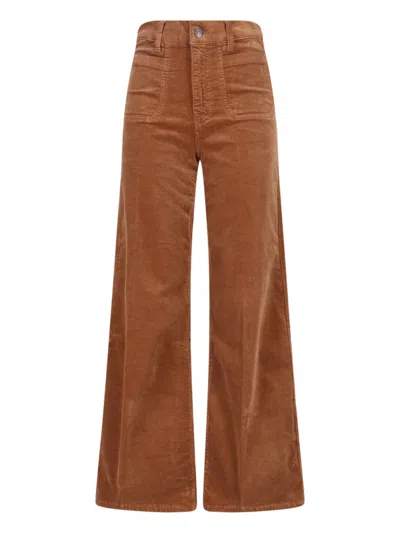 Frame Le Slim Palazzo Jeans In Brown