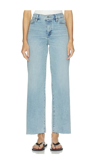 Frame Le Slim Palazzo Jeans In Blue