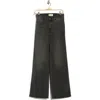 Frame Le Slim Palazzo High Waist Wide Leg Jeans In Black